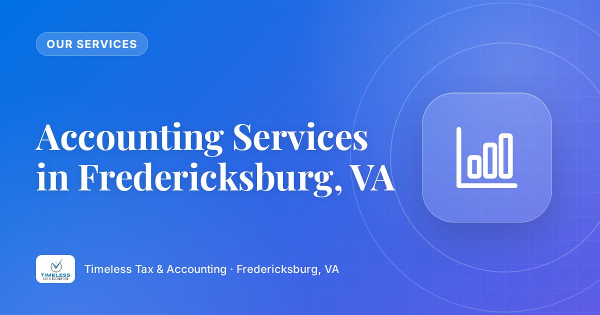 Accounting Services for Individuals, Businesses & Corporations